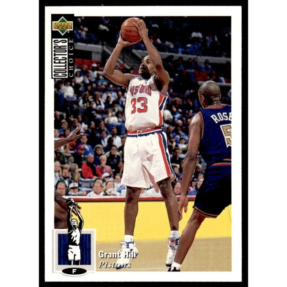 1994-95 Collector's Choice Grant Hill #219 Rookie Detroit Pistons
